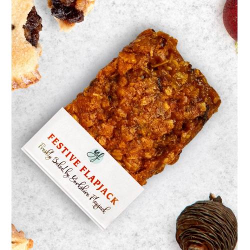 Yorkshire Flapjack Festive Flapjack
