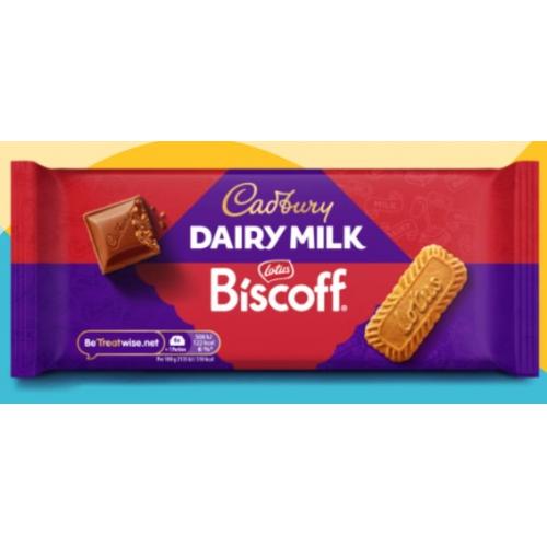 Cadbury Dairy Milk Biscoff Chocolate Bar