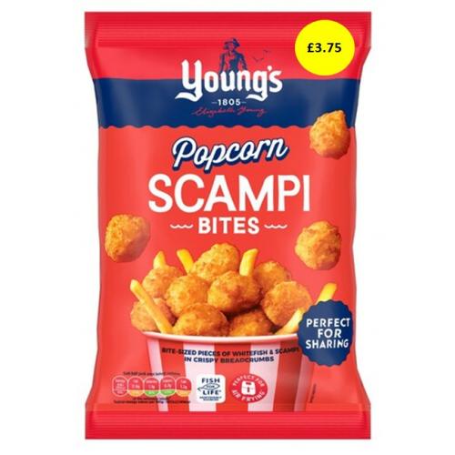 Young's Popcorn Scampi Bites