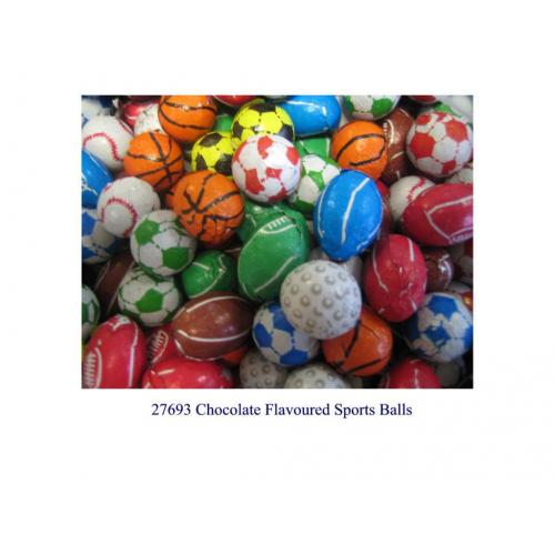 Chocolate Flav. Sports Balls