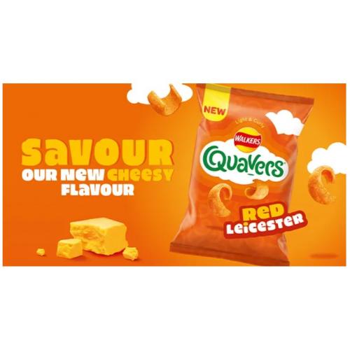 Walkers Quavers Red Leicester