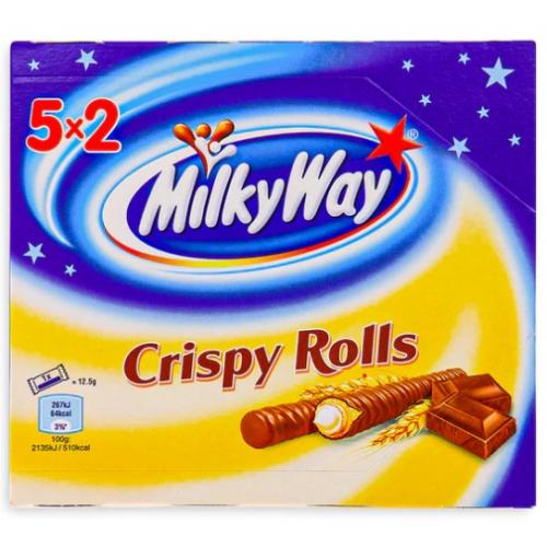 Mars Mily Way Milke Chocolate Crispy Rolls Multipack