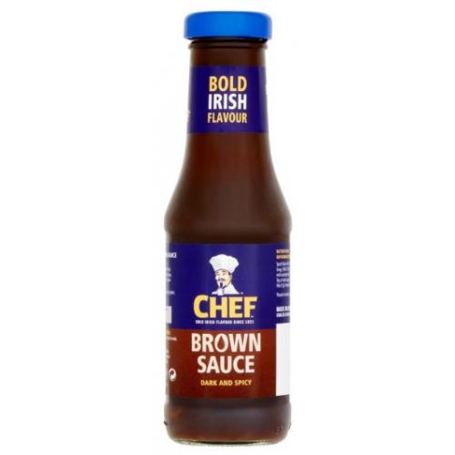 Chef Sauce Bottle Glass