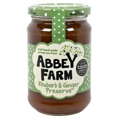 Abbey Farm Rhubarb & Ginger Preserve