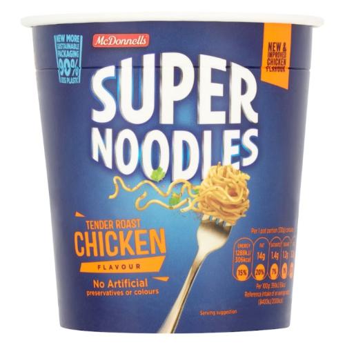 McDonnells Super Noodles Pots - Chicken