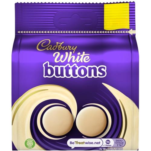 Cadbury Dairy Milk White Buttons Bag