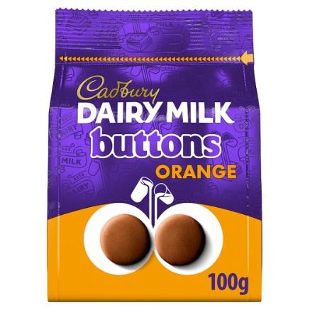 Cadbury Dairy Milk Orange Buttons Bag