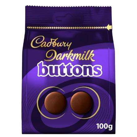 Cadbury Dark Milk Buttons Bag