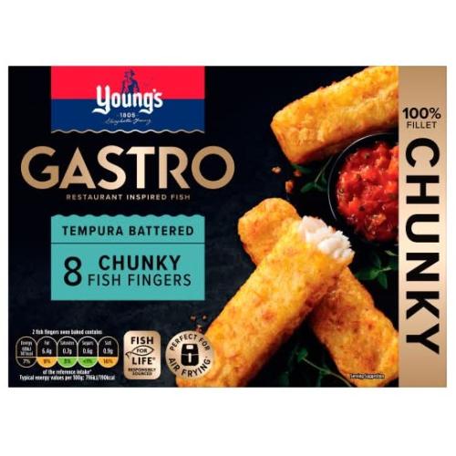 Young's Gastro Battered Fish Fingers