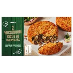 Iceland Mushroom Risotto Crispbakes 2pk