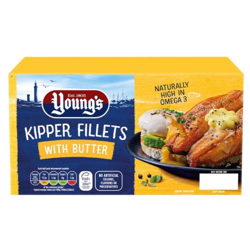 Young's Kippers Fillets with Butter
