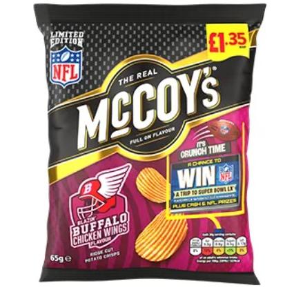 McCoys Blazin Buffalo Chicken Wings 'Limited Edition'
