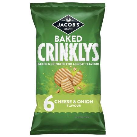 Jacob's Crinklys - Cheese & Onion