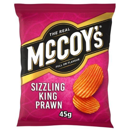 McCoys Sizzling King Prawn