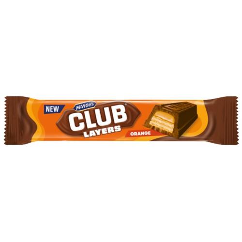 McVitie's Club Layers Orange