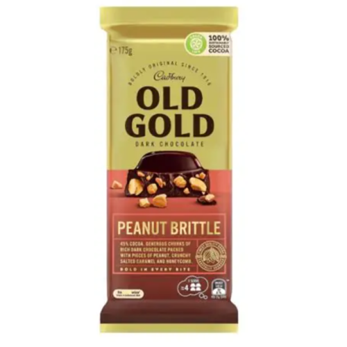 Cadbury Old Gold Peanut Brittle