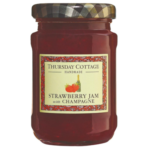 Thursday Cottage Strawberry Jam with Champagne