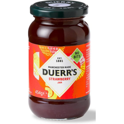 Duerr's Strawberry Jam Jar No Bits