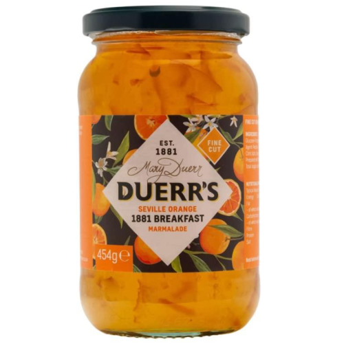 Duerr's 1881 Breakfast Marmalade Jar