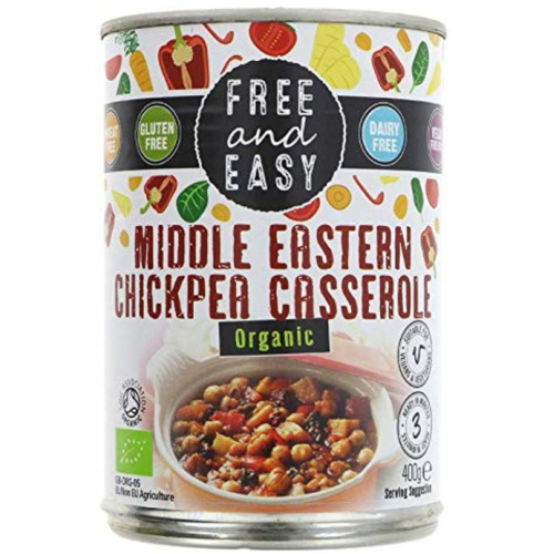 Free & Easy Middle Eastern Chickpea Casserole