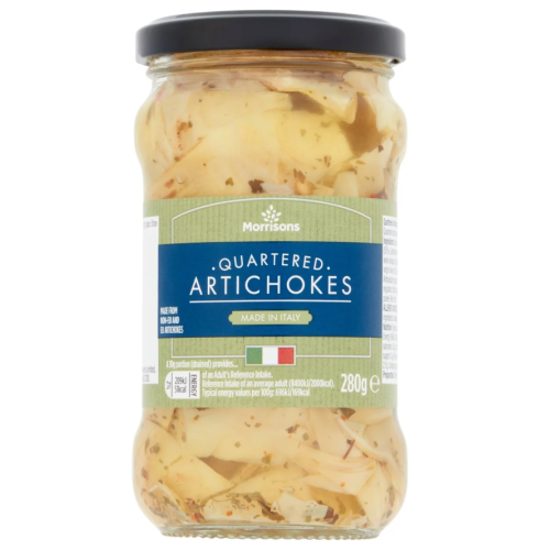 Morrisons Quartered Artichokes