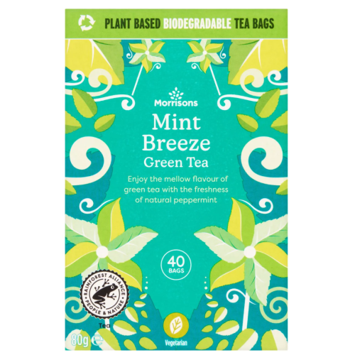 Morrisons Mint Breeze Green Tea