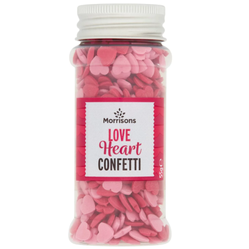 Morrisons Love Heart Sprinkles