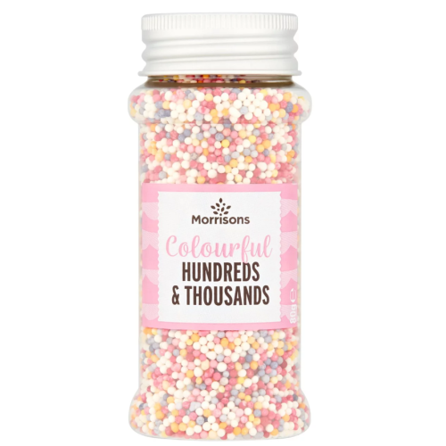 Morrisons Colourful Hundreds & Thousands Sprinkles