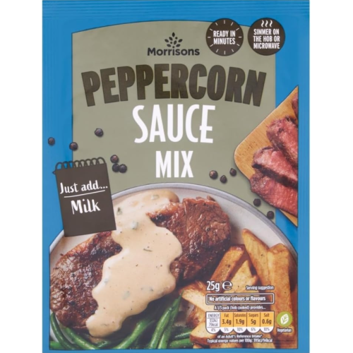 Morrisons Peppercorn Sauce Mix