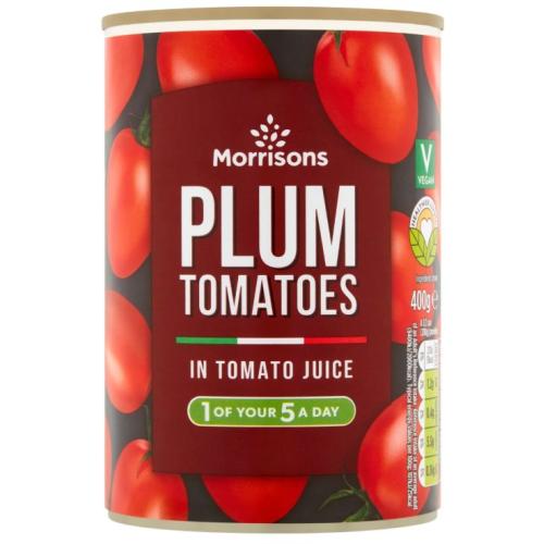 Morrisons Plum Tomatoes