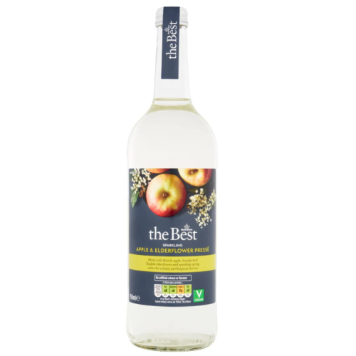 Morrisons The Best Sparkling Apple & Elderflower Presse