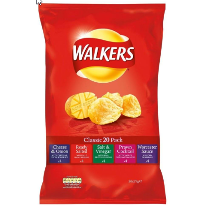 Walkers Classic Pack - Variety