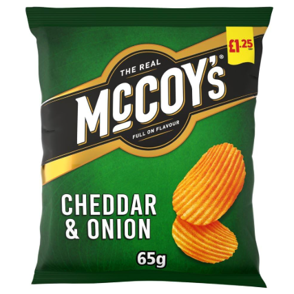 McCoys Cheddar & Onion