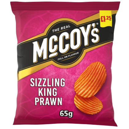 McCoys Sizzling King Prawn