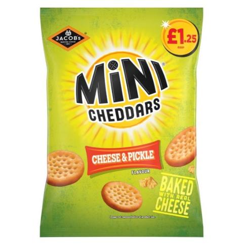Jacob's Mini Cheddars Cheese and Pickle