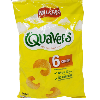 Walkers Quavers Multipack - Cheese