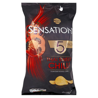 Walkers Sensations Thai Sweet Chilli