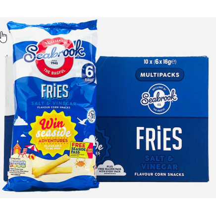 Seabrook Seaside Salt & Vinegar Fries