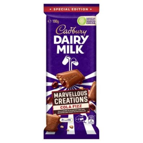 Cadbury Dairy Milk Cola Fizz