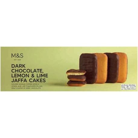 M&S Jaffa Cakes - Lemon and Lime