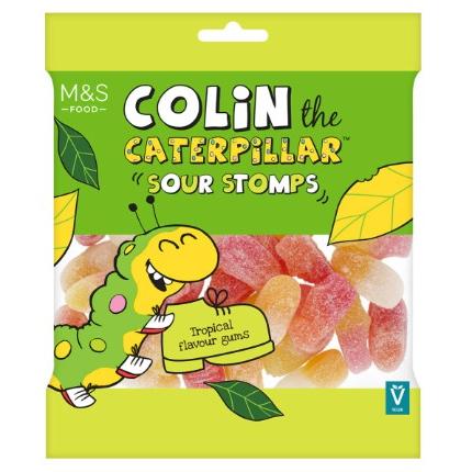 M&S Colin the Caterpillar Sour Stomps