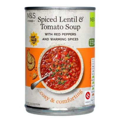 Spiced Lentil and Tomato Soup