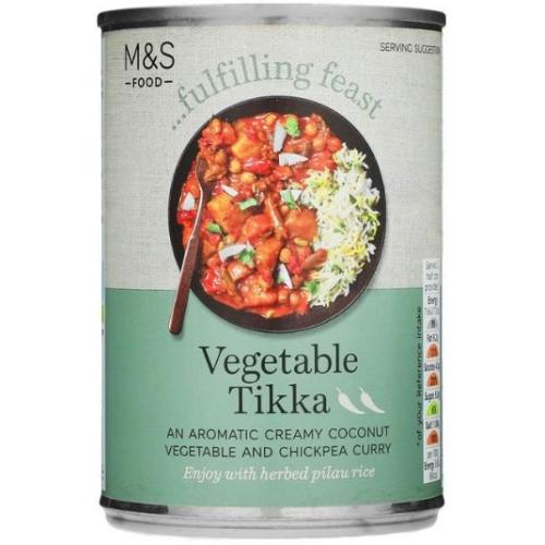 M&S Canned Vegetable Tikka