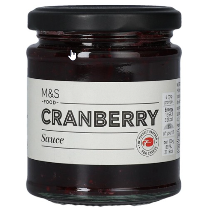 M&S Cranberry Sauce
