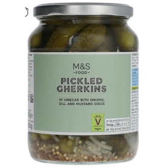 M&S Gherkins