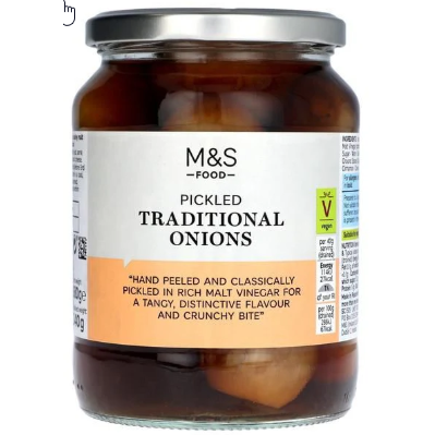 M&S Large Pickled Traditional Onions