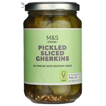 Sliced Gherkins