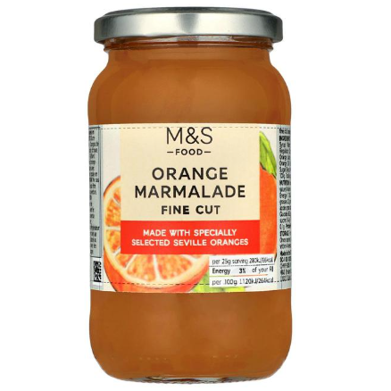 M&S Fine Cut Orange Marmalade