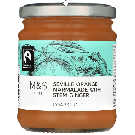 Seville Orange Marmalade with Ginger