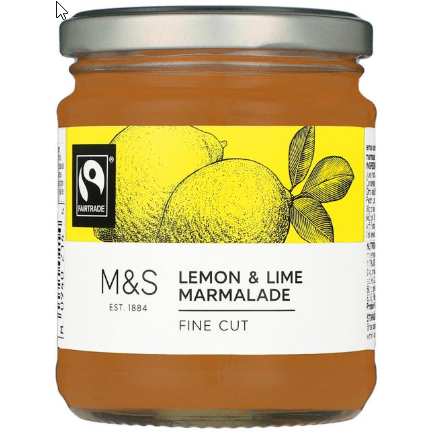 M&S Lemon and Lime Marmalade